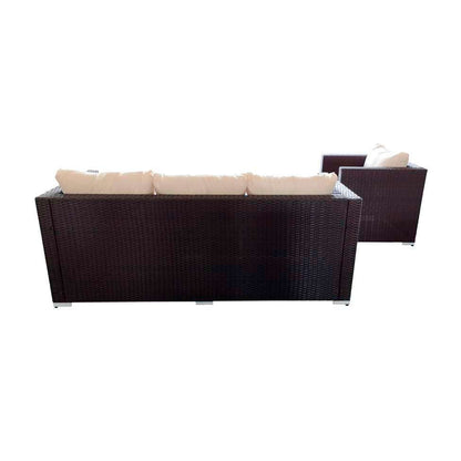 Conjunto de zona exterior Bela Brown